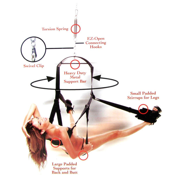 Fetish Fantasy Spinning Fantasy Swing, image 4