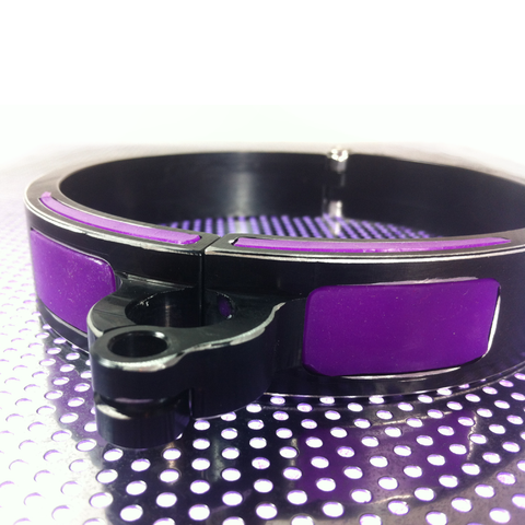 Violet Cyber Slave Collar